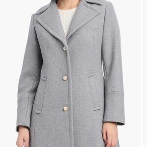 Kate Spade Classic Gray Trench Coat